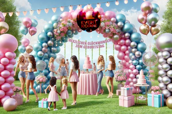 Ballons Bögen Ballonbögen Event Ausstattung Vorschau
