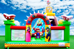 Super Mario Hüpfburg Mieten